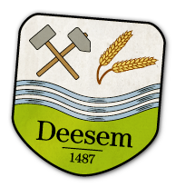 Button mit Deesemer Wappen